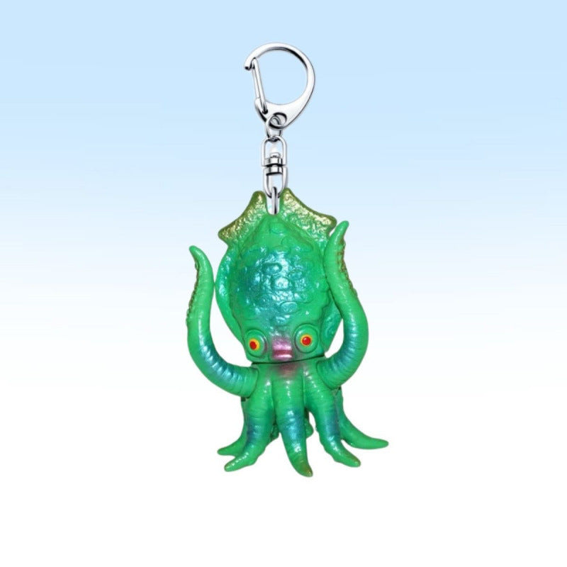 Wholesale Abstract ugly keychain pendant funny abstract high value acrylic school bag pendant
